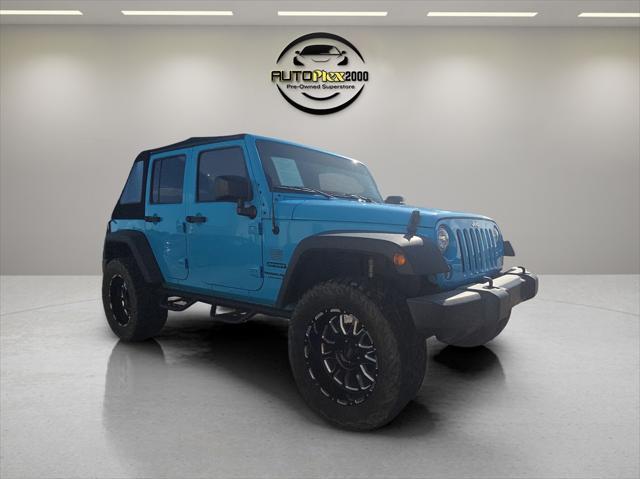 used 2018 Jeep Wrangler JK Unlimited car, priced at $22,756