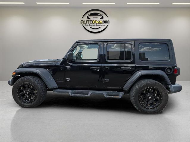 used 2020 Jeep Wrangler Unlimited car, priced at $24,995
