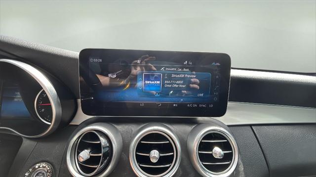 used 2020 Mercedes-Benz C-Class car, priced at $24,995