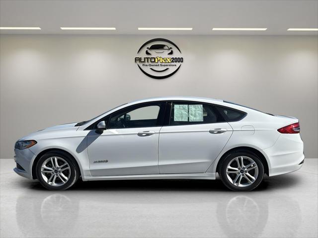 used 2018 Ford Fusion Hybrid car, priced at $14,995