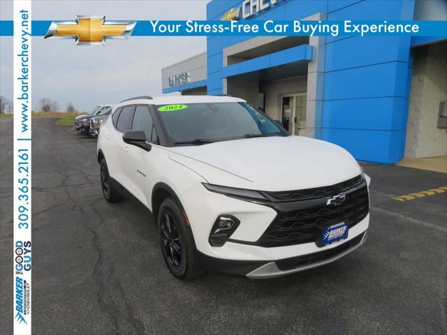 used 2024 Chevrolet Blazer car, priced at $30,590