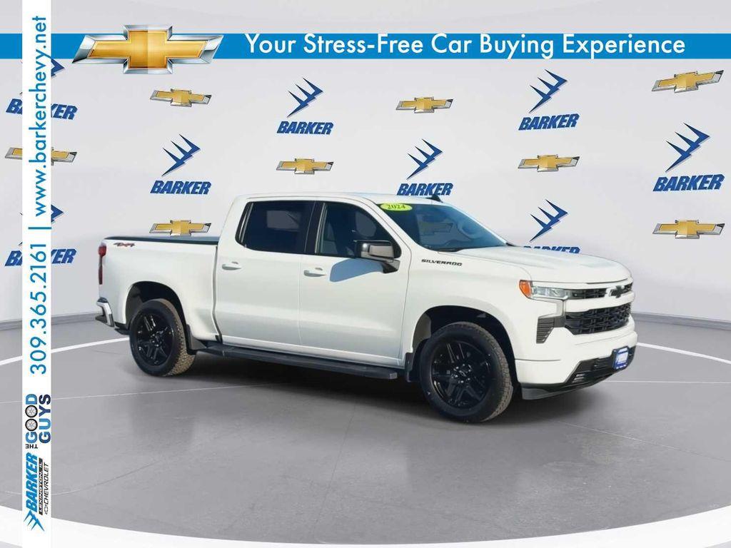 used 2024 Chevrolet Silverado 1500 car, priced at $43,490