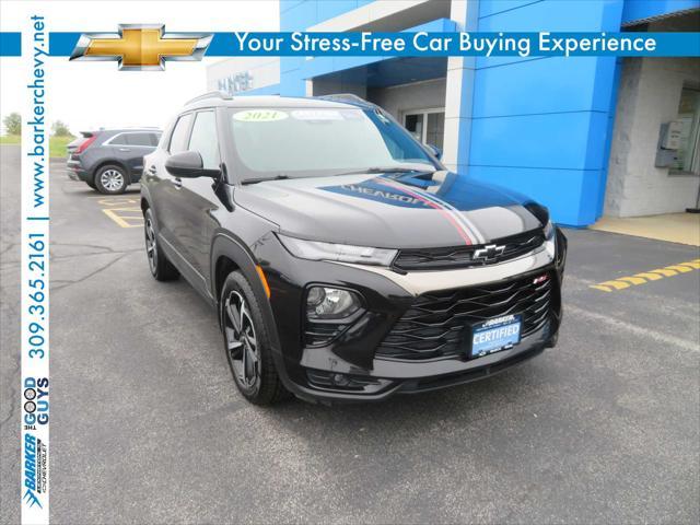 used 2021 Chevrolet TrailBlazer car, priced at $20,377