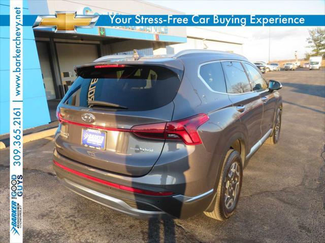 used 2021 Hyundai Santa Fe HEV car, priced at $24,490