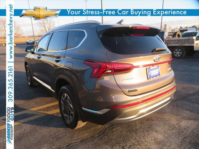 used 2021 Hyundai Santa Fe HEV car, priced at $24,490