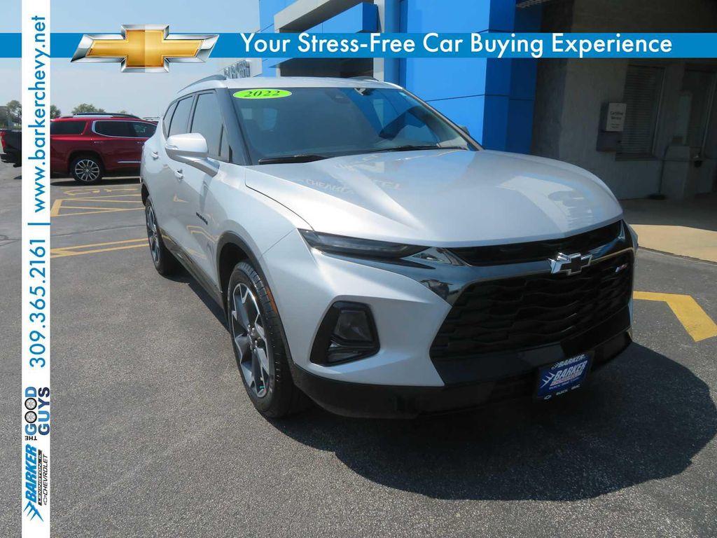 used 2022 Chevrolet Blazer car, priced at $32,790
