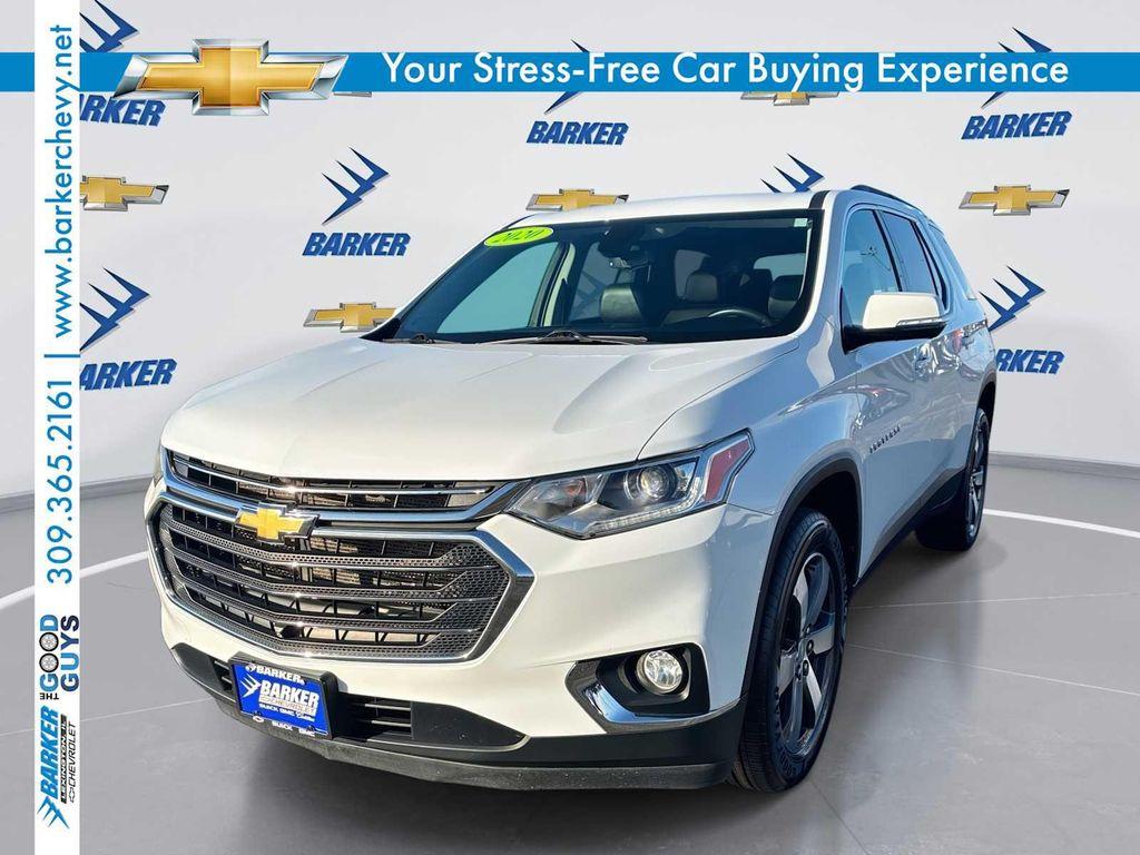 used 2020 Chevrolet Traverse car, priced at $23,490