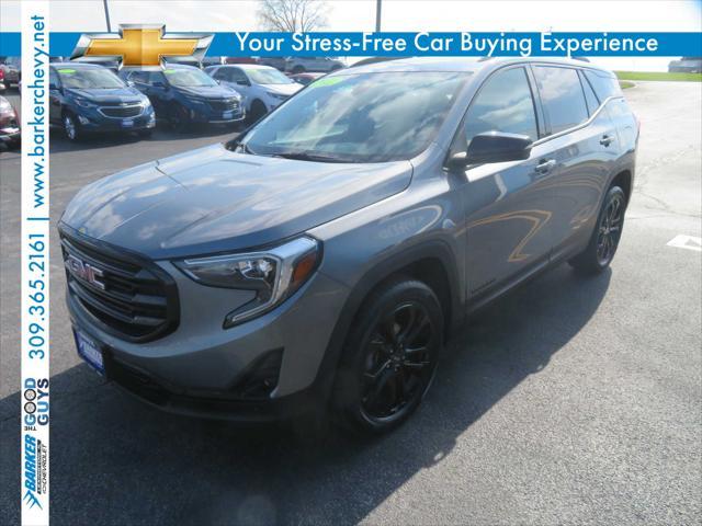 used 2021 GMC Terrain car, priced at $25,590