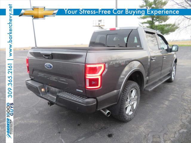 used 2018 Ford F-150 car, priced at $35,490