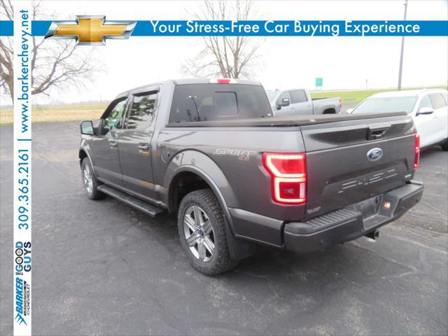 used 2018 Ford F-150 car, priced at $35,490