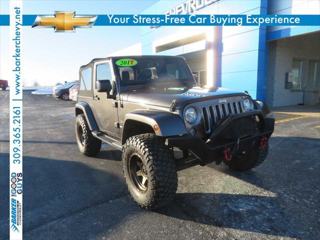 used 2017 Jeep Wrangler car, priced at $18,690