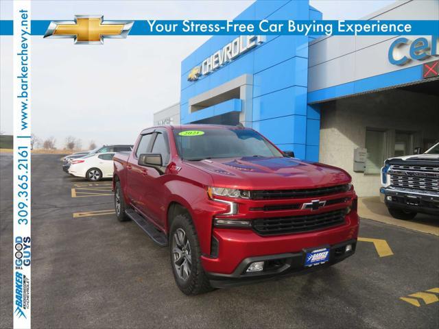 used 2021 Chevrolet Silverado 1500 car, priced at $36,490