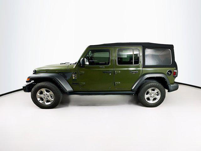 used 2021 Jeep Wrangler Unlimited car, priced at $29,755