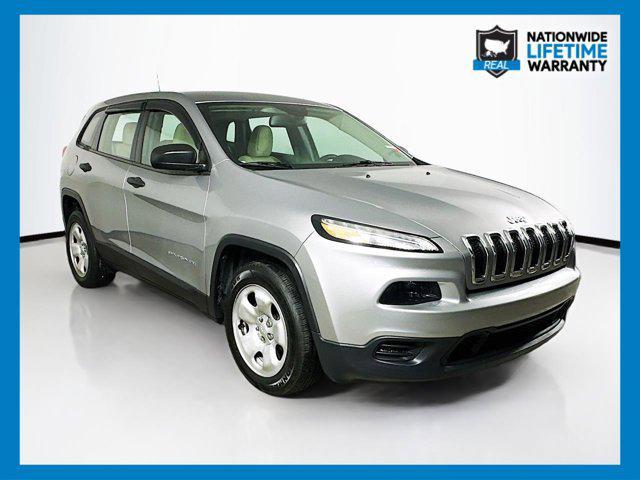 used 2017 Jeep Cherokee car, priced at $14,874