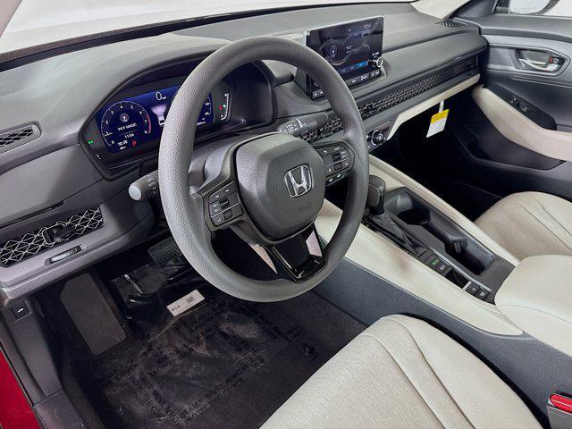 new 2025 Honda Accord car, priced at $28,937