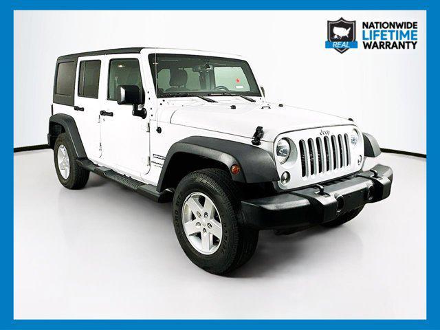 used 2018 Jeep Wrangler JK Unlimited car, priced at $26,111