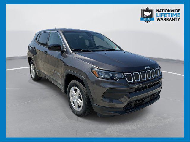 used 2022 Jeep Compass car, priced at $24,000