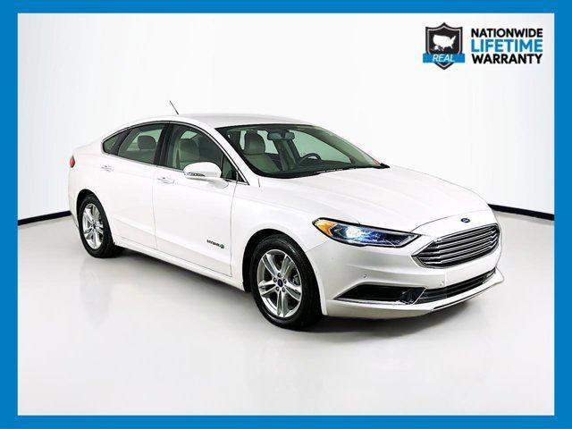 used 2018 Ford Fusion Hybrid car, priced at $17,942