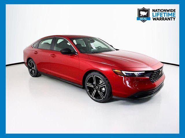 new 2025 Honda Accord Hybrid car, priced at $33,896