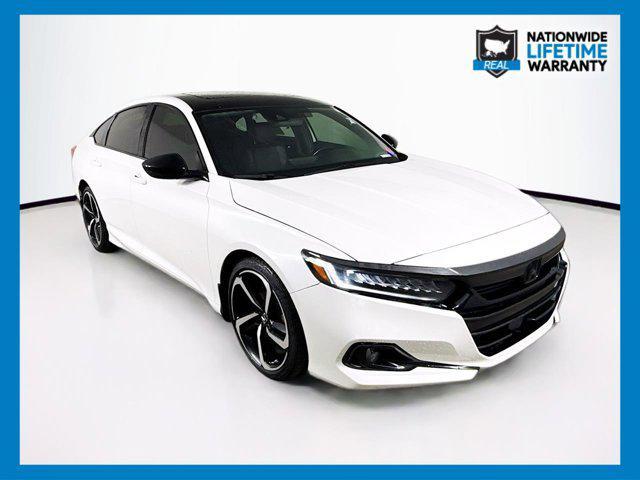 used 2021 Honda Accord car, priced at $15,242