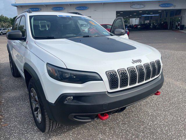 used 2021 Jeep Cherokee car, priced at $21,397