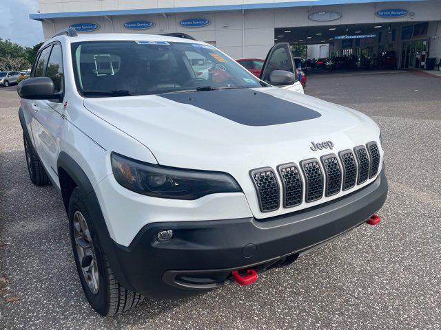 used 2021 Jeep Cherokee car, priced at $21,397