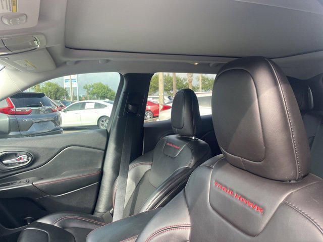 used 2021 Jeep Cherokee car, priced at $21,397