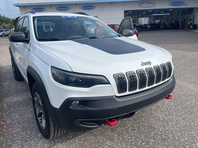 used 2021 Jeep Cherokee car, priced at $21,397