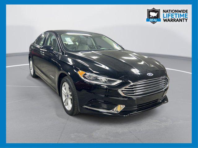 used 2018 Ford Fusion Hybrid car, priced at $13,090