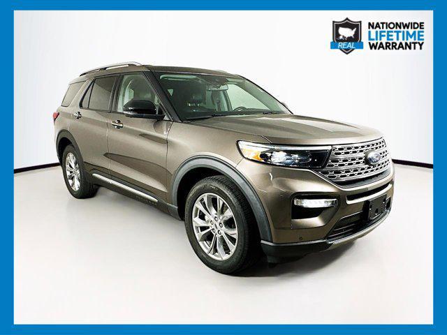 used 2021 Ford Explorer car, priced at $26,644