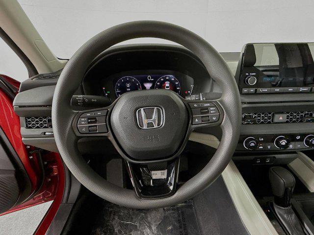 new 2025 Honda Accord car, priced at $29,650