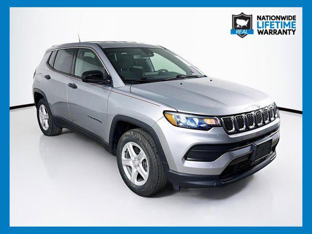 used 2023 Jeep Compass car, priced at $20,047