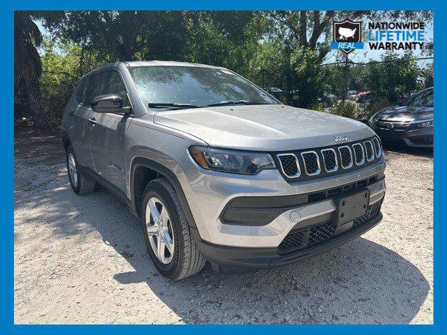 used 2023 Jeep Compass car, priced at $20,047