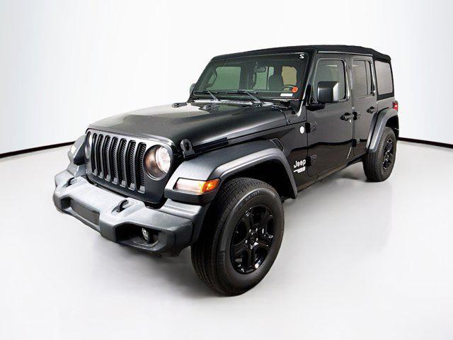 used 2021 Jeep Wrangler Unlimited car, priced at $23,655