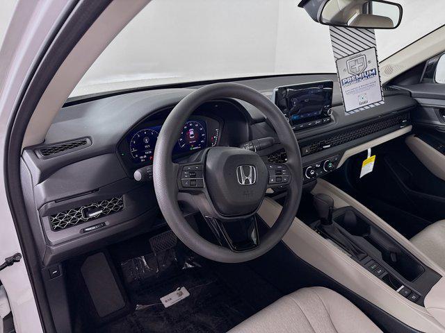 new 2025 Honda Accord car, priced at $30,924