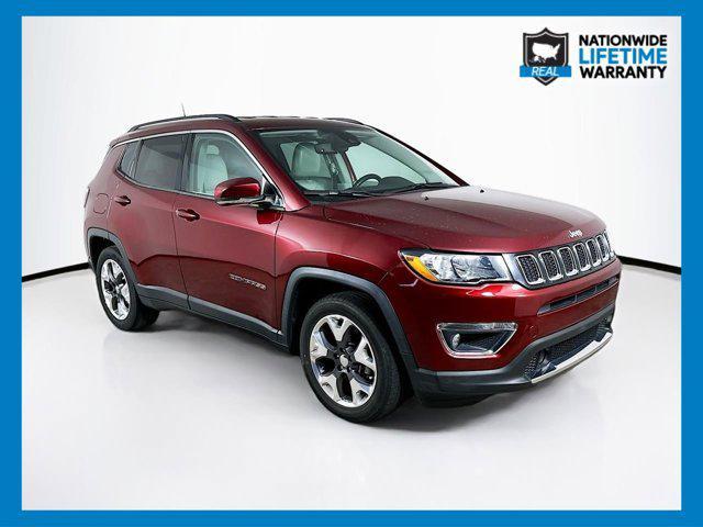 used 2021 Jeep Compass car, priced at $17,263