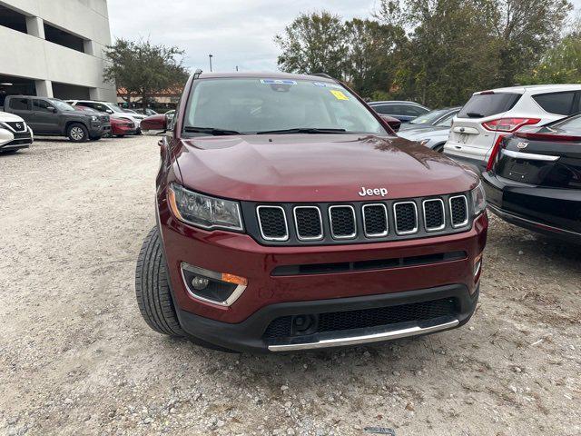 used 2021 Jeep Compass car, priced at $17,263