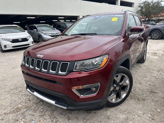 used 2021 Jeep Compass car, priced at $17,263