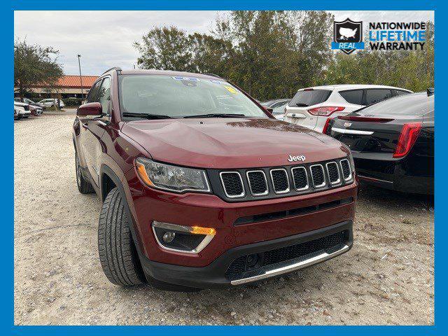 used 2021 Jeep Compass car, priced at $17,263