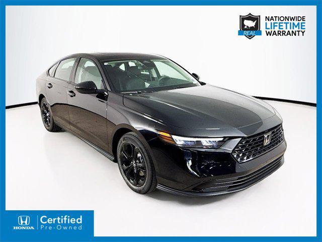 used 2025 Honda Accord car, priced at $28,613