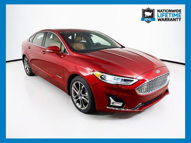 used 2019 Ford Fusion Hybrid car, priced at $18,738