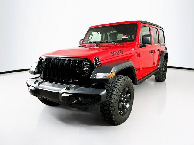 used 2022 Jeep Wrangler Unlimited car, priced at $33,299