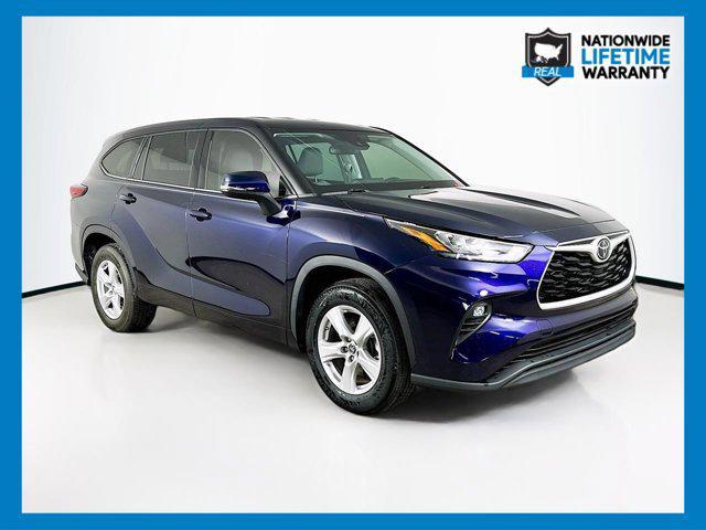 used 2020 Toyota Highlander car, priced at $27,349