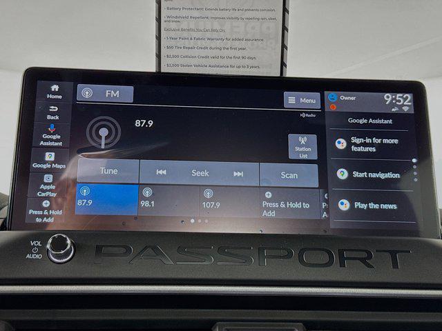 new 2026 Honda Passport car, priced at $56,210