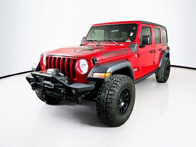 used 2018 Jeep Wrangler Unlimited car, priced at $22,224