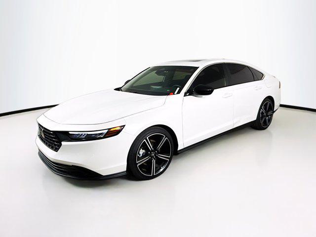 used 2023 Honda Accord Hybrid car, priced at $26,572