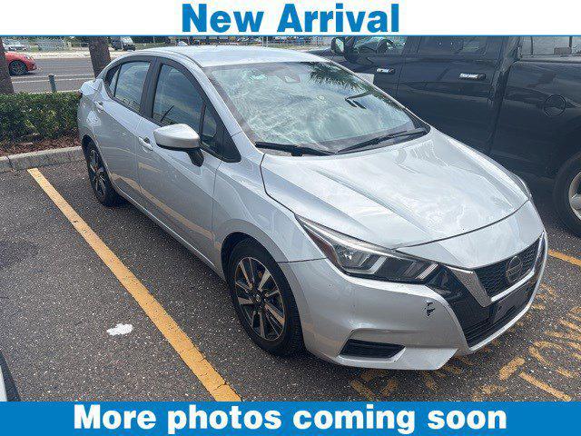 used 2022 Nissan Versa car, priced at $14,000