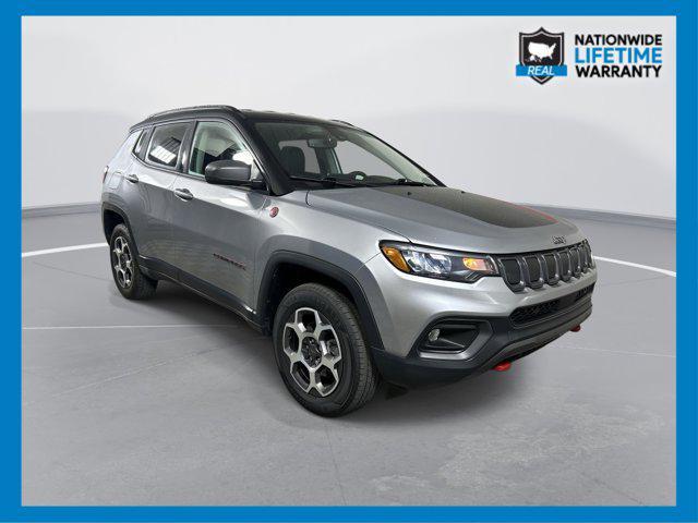used 2022 Jeep Compass car, priced at $22,444