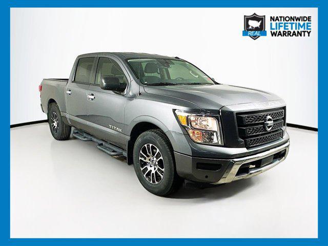 used 2021 Nissan Titan car, priced at $25,845