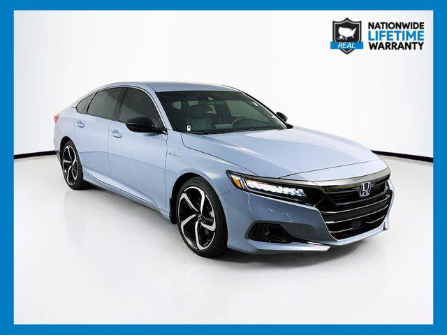 used 2022 Honda Accord Hybrid car, priced at $26,037